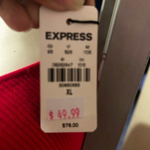 NWT pink sweater like top - Picture 4 of 4